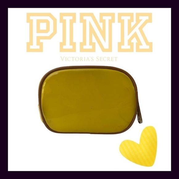 Vintage Victoria’s Secret Pink RARE Cosmetic Case Coin Pouch Wallet - Picture 3 of 7